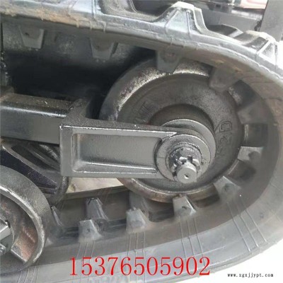 定購橡膠工程履帶底盤 電動遙控履帶底盤 濟(jì)寧亞匯