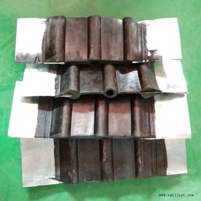 變形縫、施工縫用橡膠止水帶 金屬鋼邊止水帶 恒樂(lè)廠家直銷 背貼式止水帶