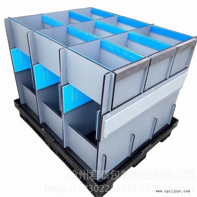 君泰包裝生產(chǎn)定制 中空板周轉(zhuǎn)箱 中空板框架箱 汽車配件周轉(zhuǎn)箱 中空板折疊箱 中空板刀卡覆絨刀卡 來圖來樣加工