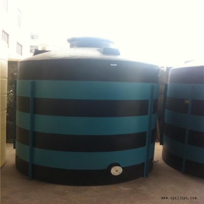 10噸屋頂水塔 20立方藥劑集中收集塑料水塔 帶龍門架攪拌水塔價格