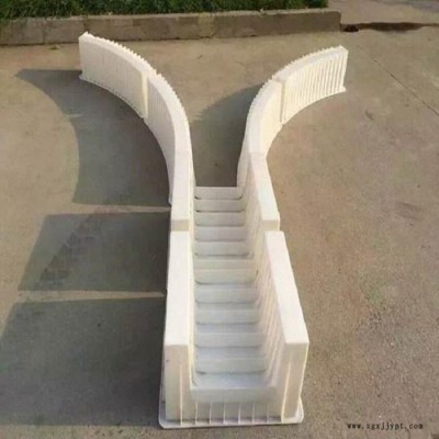 拱形護坡模具，空心護坡模具，護坡磚模具  寶塑模具