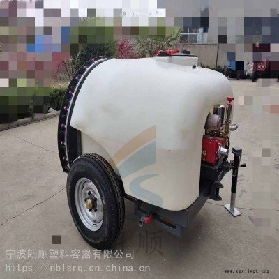 朗順滾塑噴霧藥箱來(lái)圖廠家定制 農(nóng)業(yè)機(jī)械水箱植保PE水箱滾塑加工