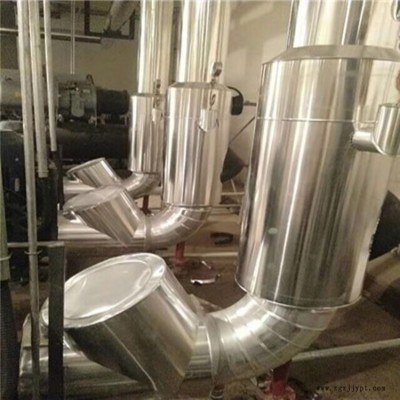 臨汾不銹鋼管道鐵皮保溫 反應釜罐體油罐鐵皮保溫施工  橡塑風筒鋁皮保溫