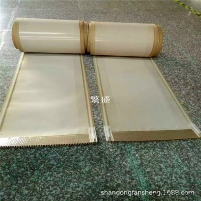 橡塑硫化擠出機 橡膠 硅膠制品專用輸送帶 鐵氟龍 特氟龍布帶廠家