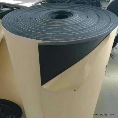 現(xiàn)貨供應高密度橡塑海綿板 黑色橡塑泡沫管 管道保溫隔熱板 自粘橡塑板