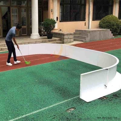 塑料旱地冰球場(chǎng)地圍擋廠家