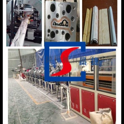 PVC石塑裝飾線條生產(chǎn)線