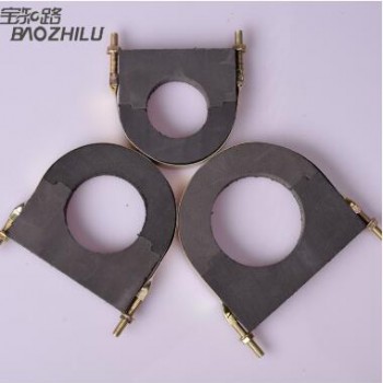 廠家直銷中央空調(diào)管托 水管固定托碼 耐熱橡塑托碼pe托碼管道防震