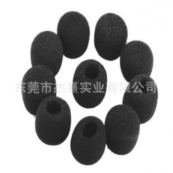 定制電視臺采訪話筒海綿罩 可水洗非一次性防風(fēng)話筒海綿套