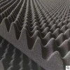 批發(fā)橡塑雞蛋棉隔音棉板 汽車隔熱吸音棉 室內背膠波浪棉自粘50mm