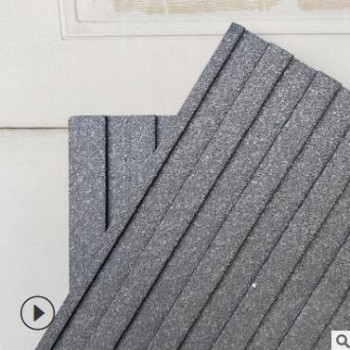 石墨聚苯乙烯保溫隔聲板 開(kāi)槽浮筑樓地面保溫降噪板 溝槽式隔音板