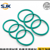 SJK氟膠O型圈 綠色90度氟橡膠圈 美標(biāo)FPM FKM氟膠密封圈現(xiàn)貨供應(yīng)