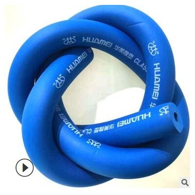 彩色橡塑管紅藍橡塑海綿保溫管紅藍橡塑管高密度橡塑管廠家供應