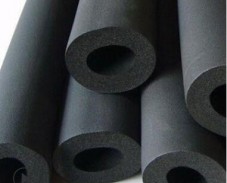 B1級橡塑管 阻燃隔音保溫橡塑橡塑海綿管貼箔橡塑保溫管