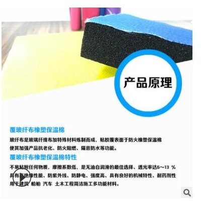 玻纖橡塑隔音棉阻燃適用KTV練歌房吸音減少噪音自粘廠家直銷(xiāo)