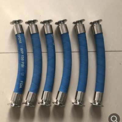 廠家供應(yīng) 衛(wèi)生級(jí)耐酸堿軟管 EPDM橡膠管 食品制藥級(jí)EPDM橡膠軟管