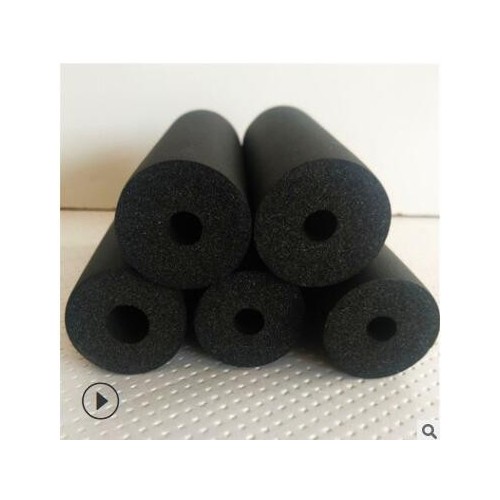 b1級阻燃保溫橡塑管 復合鋁箔貼面橡塑空調管 隔音隔熱橡塑海綿管