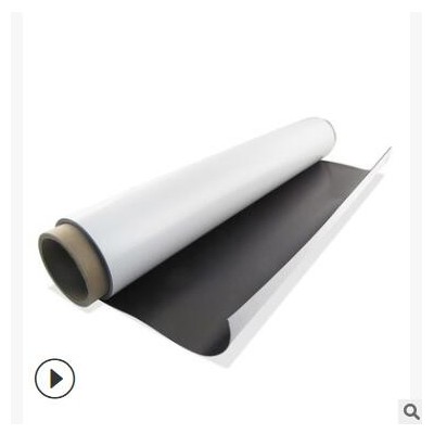 磁橡膠磁鐵0.5mm軟磁卷材汽車(chē)身貼冰箱貼磁貼軟磁板麥通磁鐵廠(chǎng)家