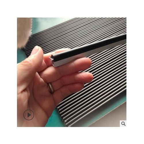 生產(chǎn)agv安全觸邊防撞條緩沖器橡膠開關(guān)防夾條升降舞臺(tái)垃圾箱防夾