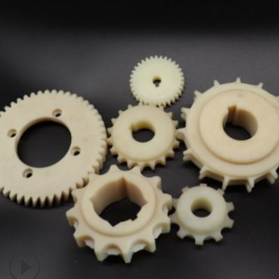 各種型號尼龍齒輪 工業(yè)注塑件 機(jī)械設(shè)備用塑料件 外齒輪