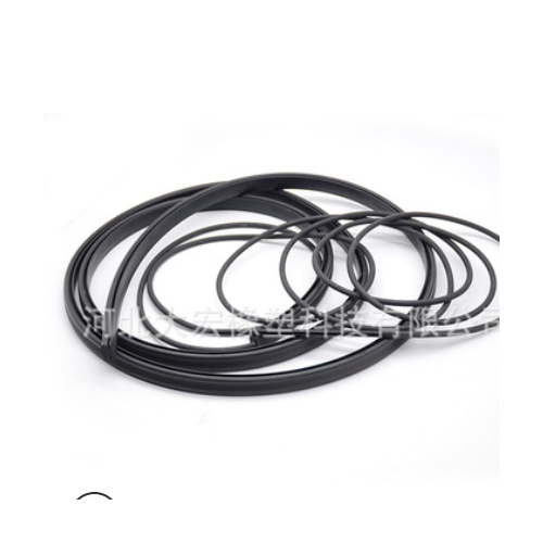 三元乙丙直條型充氣密封圈黑色空心加長氣管充氣密封帶可定制加工