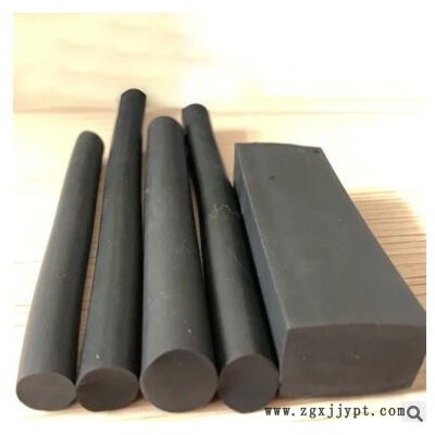 廠家供應黑色丁腈橡膠圓棒 耐油橡膠密封條實心圓條防撞條