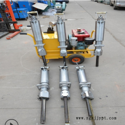 廠家直銷靜態(tài)巖石劈裂機(jī)愚公斧液壓劈裂機(jī) 現(xiàn)貨柴油液壓分裂機(jī)