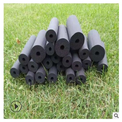 橡塑管殼b1級(jí)阻燃 吸音隔熱海綿管空調(diào)復(fù)合鋁箔管殼 阻燃橡塑管套