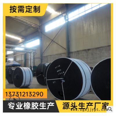 【工廠直供】尼龍阻燃輸送帶 高溫帆布橡膠輸送帶 耐酸堿皮帶