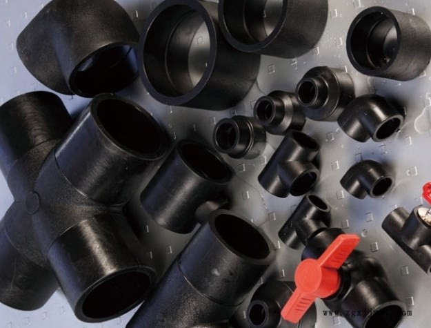 塑料檢查井配件pe異徑接（含密封圈）各類pe管材管件配件示例圖1