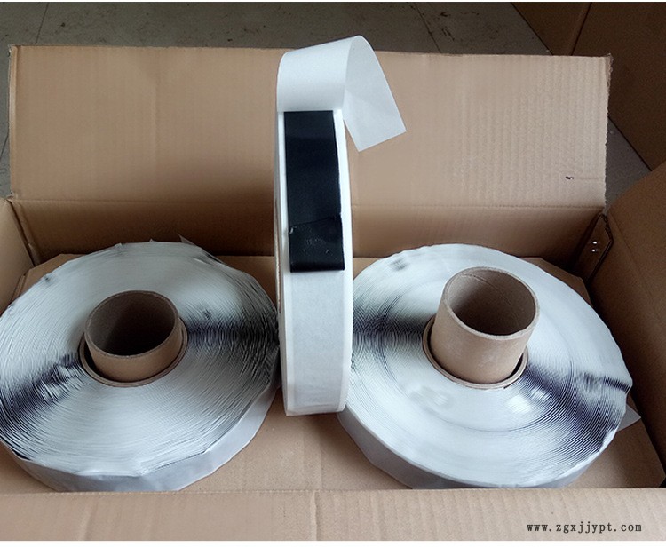 橡塑丁基膠帶 丁基密封防水膠帶 單面鋁箔防水膠帶 防水補(bǔ)漏 5cm示例圖3