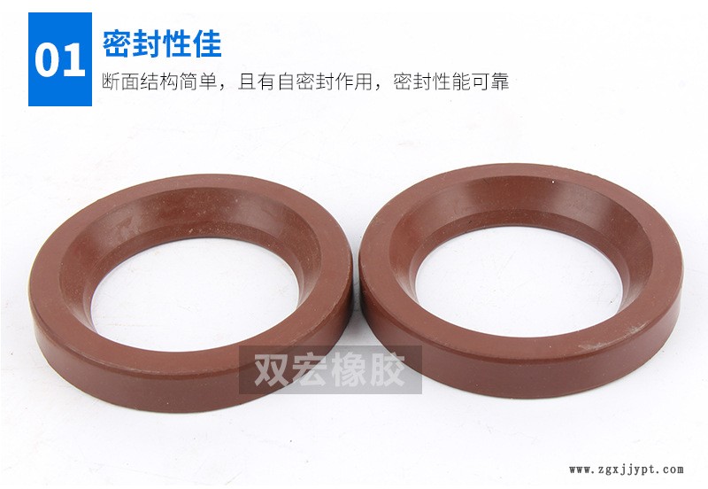 供應(yīng)氟橡膠K型圈 機(jī)械用標(biāo)準(zhǔn)件耐磨橡膠油封密封圈可定制示例圖4