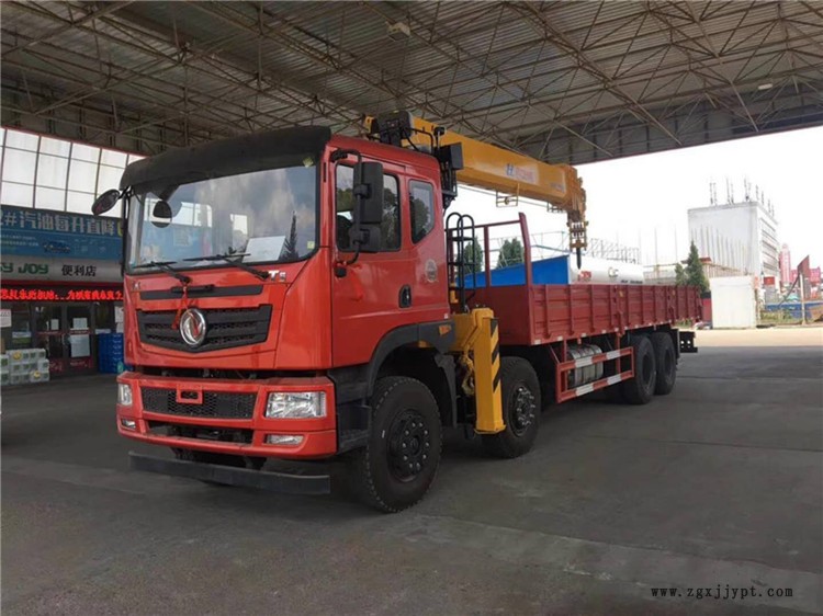 東風(fēng)T5前四后八隨車吊 16噸徐工隨車吊價(jià)格 車到付款