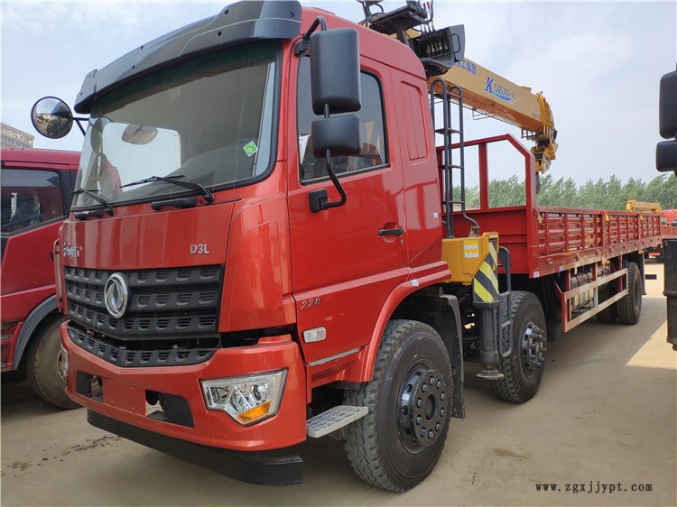 前四后八隨車吊 12噸合力隨車吊價(jià)格 全國(guó)可分期