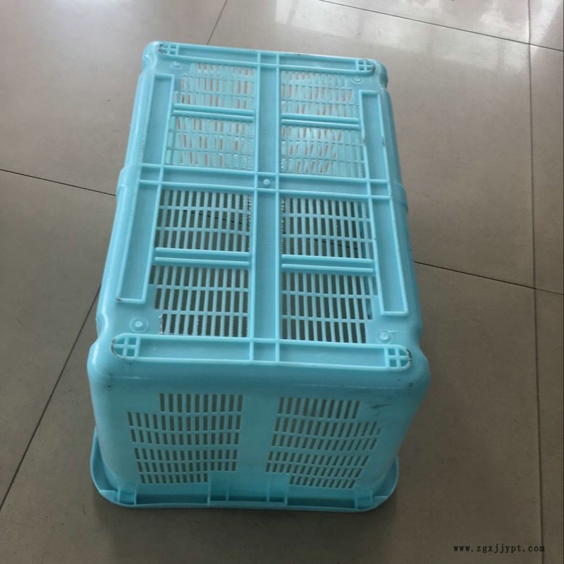 熱銷供應(yīng) 630周轉(zhuǎn)筐系列 長方形塑料軸周轉(zhuǎn)筐 加厚物流塑料周轉(zhuǎn)筐示例圖6