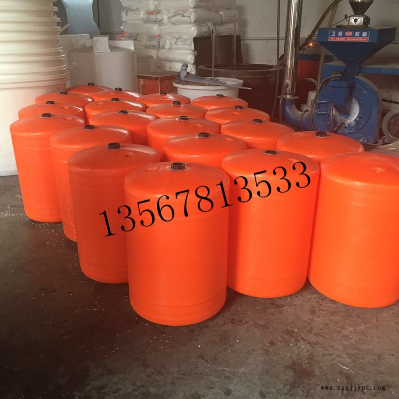 PE耐腐蝕塑料浮筒 水庫攔污浮體 海上警示橙色浮筒 創(chuàng)藍直銷示例圖2