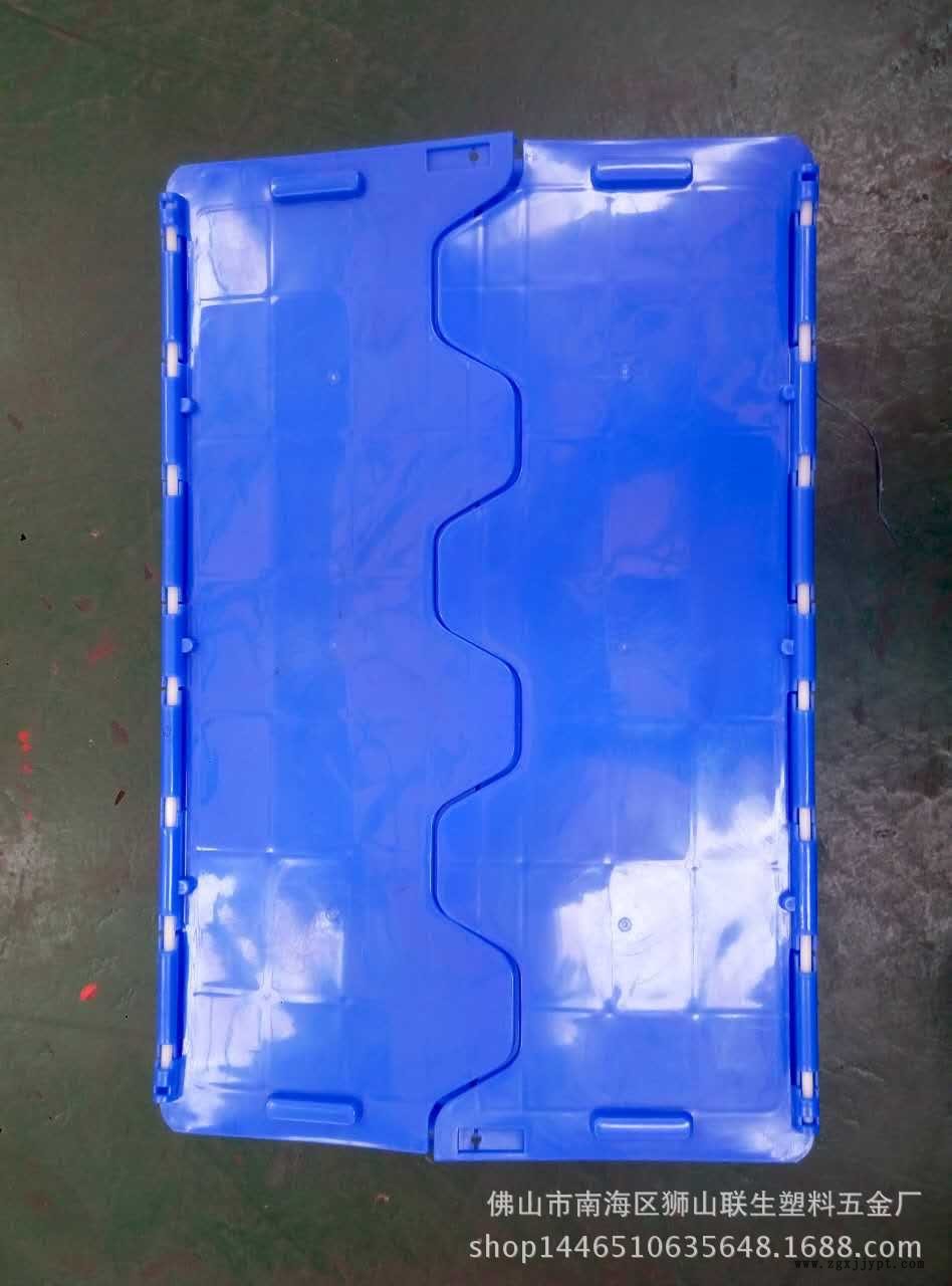 佛山聯(lián)生塑料4#儲物箱 物流專用斜插箱 廠家直銷 量大批發(fā)示例圖4