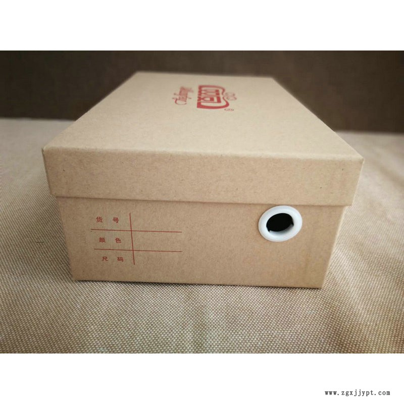 定制批發(fā)?？堄∷?覆膜 精美包裝盒 雙鳳天地蓋禮品布鞋盒示例圖3