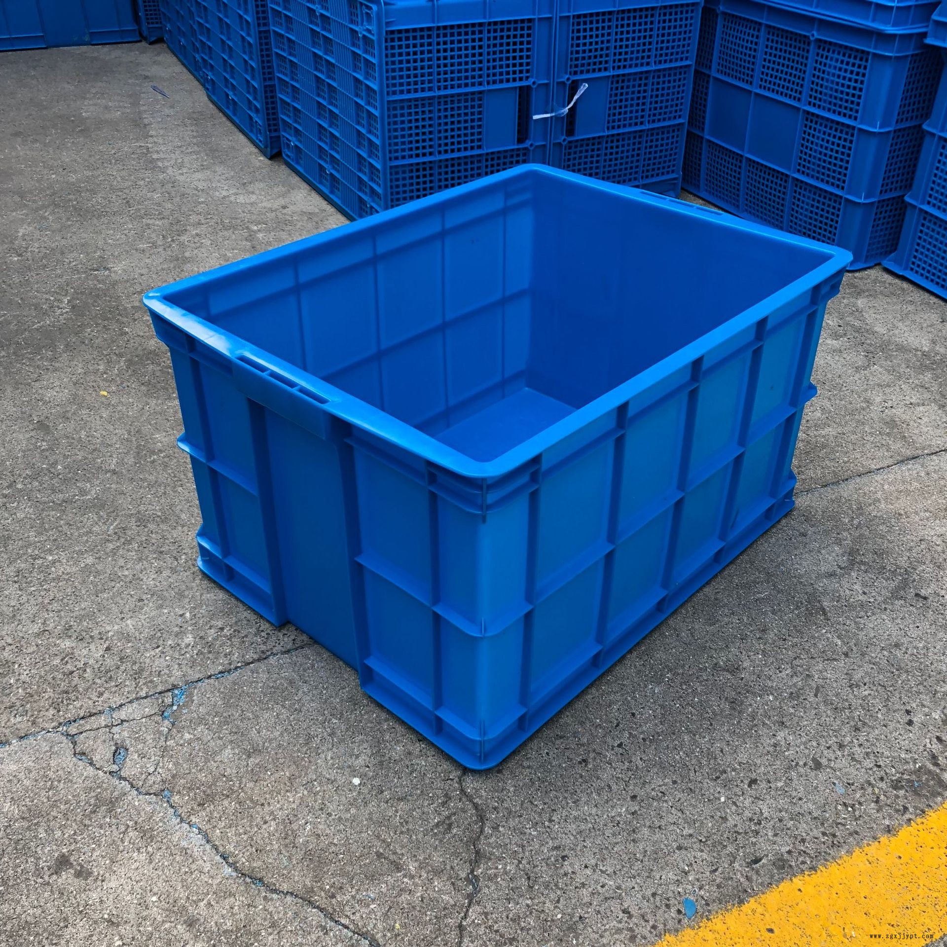 新料塑料箱外尺寸650*485*405 塑料 款式尺寸多 周轉箱示例圖5