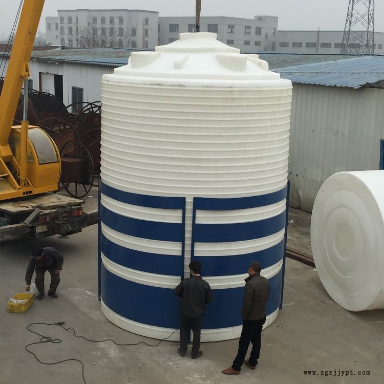 20噸軟化PE水箱 30立方易清洗PE水箱 污水處理絮凝劑PE水箱