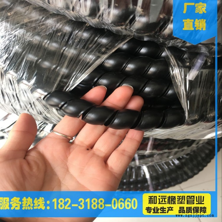 塑料膠管螺旋保護(hù)套 耐磨液壓油管保護(hù)套電車(chē)線束螺旋護(hù)套示例圖5