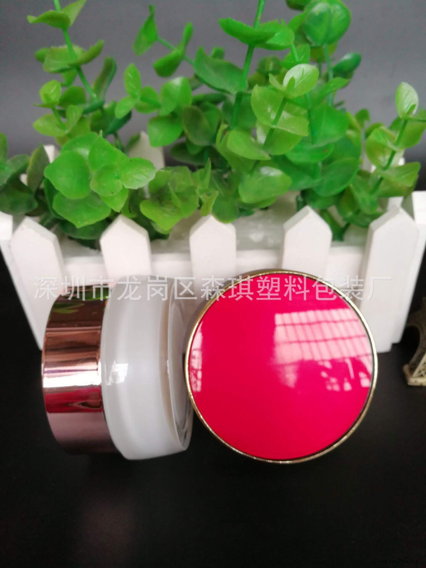 現(xiàn)貨 廠家熱賣亞克力15克鏡面圓形膏霜瓶面膜瓶分裝瓶 化妝品包材示例圖5