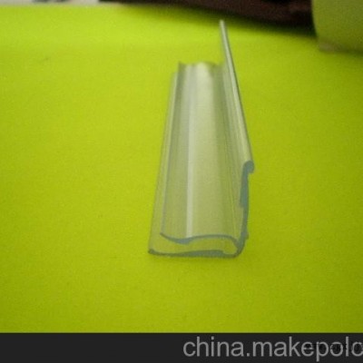 PVC軟硬共擠異型材  PVC擠塑貨架標(biāo)價(jià)條