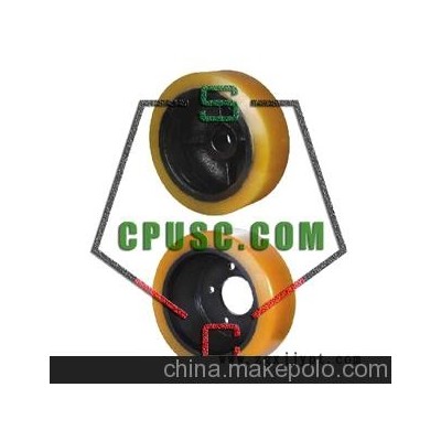 廠家直銷叉車輪包膠、液壓車輪、PU輪