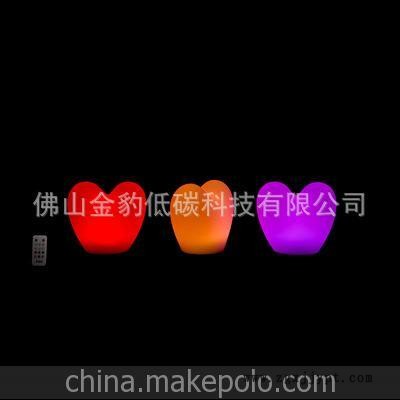 滾塑加工遙控變色LED蘑菇小臺(tái)燈