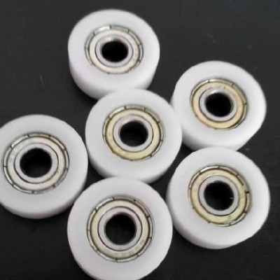 塑料滑輪，移門輪，軸承包塑滑輪，696包塑滑輪，平底輪