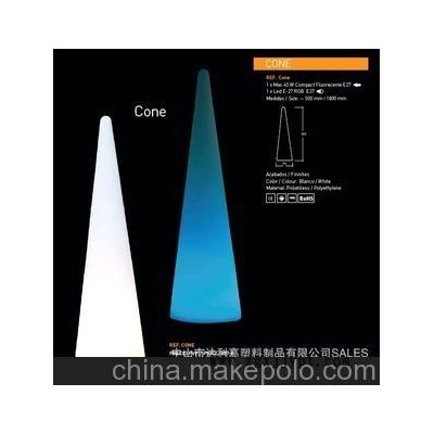 供ＬＥＤ發(fā)光燈箱、酒吧發(fā)光桌椅、戶外燈具　滾塑加工