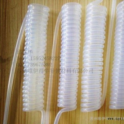 PFA彈簧管，批發(fā)零售，PFA直通接頭 PFA三通 PFA彎頭 PFA直管軟管 PFA閥門廠家直供