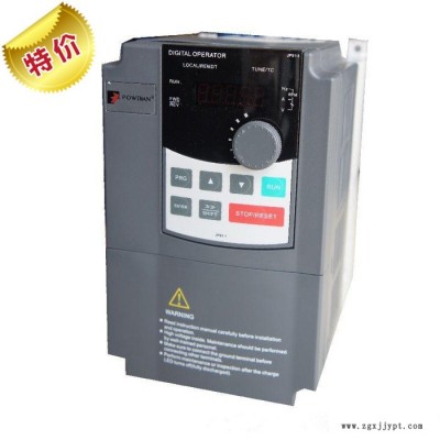 上海地區(qū)一級(jí)代理普傳高性能電流矢量型變頻器PI9100A R75G3三相380V輸入