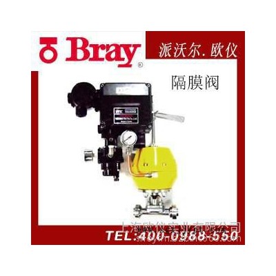 美國(guó)博雷（Bray）氣動(dòng)法蘭式PVDF隔膜閥系列